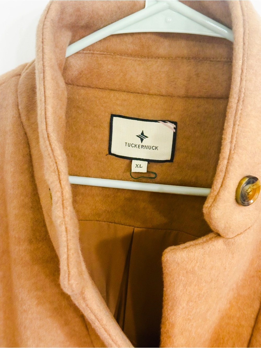 Tuckernuck Camel Wool Blend Popover - Picture 2 of 8